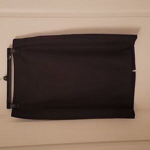 Banana Republic Factory Wool Blend Dark Brown Pencil Skirt, Size 6, EUC